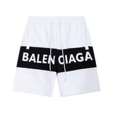 Balenciaga Sport Short Pant 'White/Black' - Banlieue91