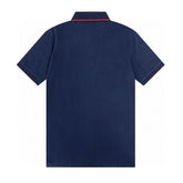 Burberry Blue T-Shirt With Collar - Banlieue91
