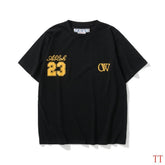 Off-White 23 T-Shirt Without Collar 'Black' - Banlieue91