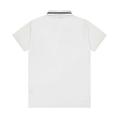Burberry White T-Shirt With Collar - Banlieue91