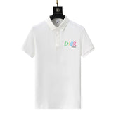 Dior White T-Shirt With Collar - Banlieue91