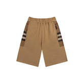 Burberry Men's Striped Cotton Knit Basketball Shorts 'Beige' - Banlieue91