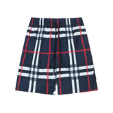 Burberry Men's Striped Cotton Knit Basketball Shorts 'Blue' - Banlieue91