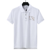 Burberry White T-Shirt With Collar - Banlieue91