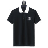 Louis Vuitton White T-Shirt with Collar - Banlieue91