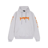 Balenciaga logo-print detail hoodie – White - Banlieue91