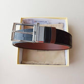 Burberry Leather Vintage Belt 'Black' - Banlieue91
