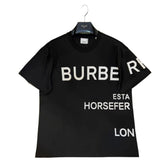 Burberry Black T-Shirt Without Collar - Banlieue91