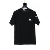 Moncler T-Shirt Without Collar 'Black' - Banlieue91