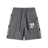 Dior Knit Basketball Shorts 'Grey' - Banlieue91