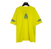 Balenciaga Men's Yellow Burning Unity T-Shirt - Banlieue91