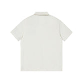 Louis Vuitton White T-Shirt with Collar - Banlieue91