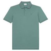 Burberry Light Green T-Shirt With Collar - Banlieue91