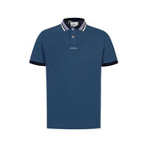 Gucci Navy Blue T-shirt with a collar - Banlieue91