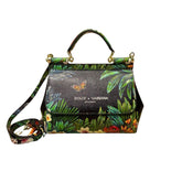 Dolce & Gabbana Flower Print Sicily Bag - Banlieue91