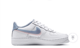 Nike Air Force 1 Pink & Blue Swoosh - Banlieue91