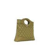 Chanel Shiny Crumpled Calfskin Quilted Mini 31 Shopping Bag - Banlieue91