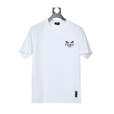 Fendi T-Shirt without Collar 'White & Black' - Banlieue91