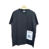 Burberry Black T-Shirt Without Collar - Banlieue91