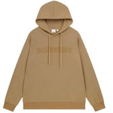 Burberry Logo Print Cotton Hoodie 'Beige' - Banlieue91