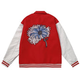 Louis Vuitton Multi-Patches Mixed Leather Varsity Blouson Red - Banlieue91