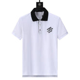 Louis Vuitton White T-Shirt with Collar - Banlieue91