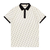 Gucci Light Beige T-shirt with a collar - Banlieue91