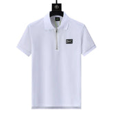 Hugo Boss White T-Shirt with Collar - Banlieue91