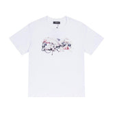 Amiri White T-Shirt Without Collar - Banlieue91