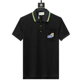 Gucci Black T-shirt with a collar - Banlieue91