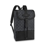 Louis Vuitton Backpack Rucksack Black Monogram Eclipse Canvas Leather - Banlieue91