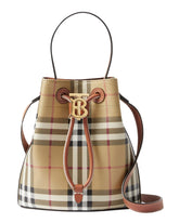 Burberry Check Drawstring Bucket Bag - Banlieue91