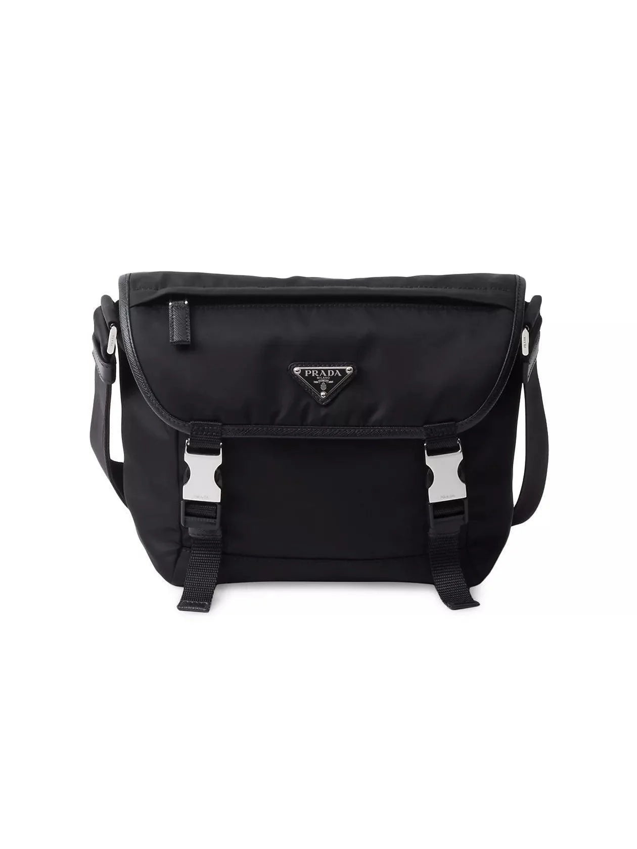 Prada Re-Nylon and Saffiano Leather Shoulder Bag - Banlieue91