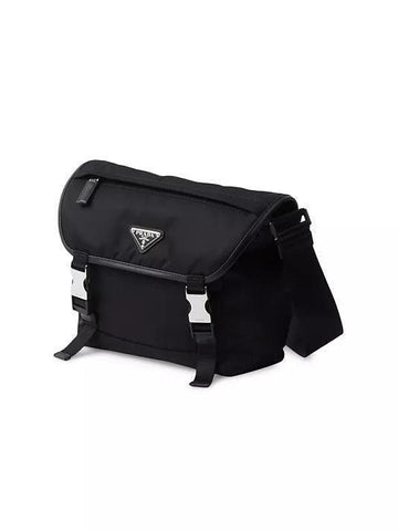 Prada Re-Nylon and Saffiano Leather Shoulder Bag - Banlieue91