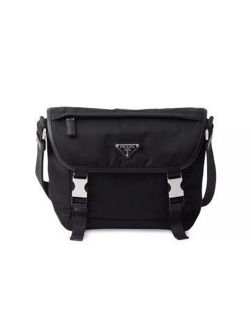 Prada Re-Nylon and Saffiano Leather Shoulder Bag - Banlieue91