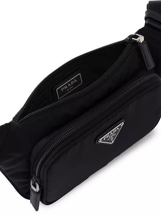 Prada Re-Nylon And Saffiano Leather Shoulder Bag - Banlieue91