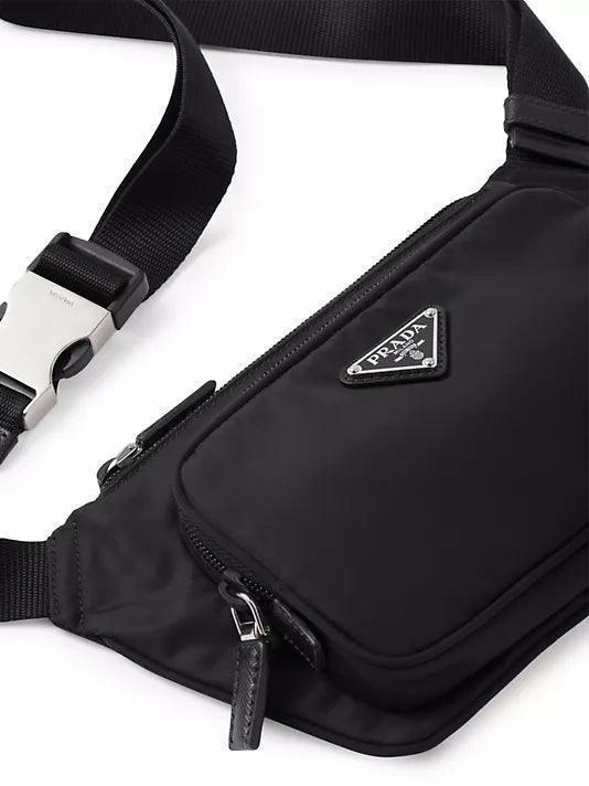 Prada Re-Nylon And Saffiano Leather Shoulder Bag - Banlieue91