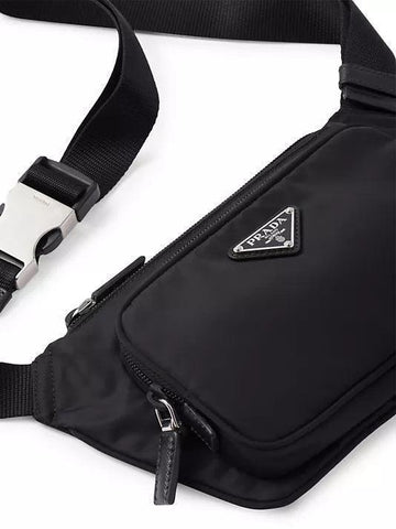 Prada Re-Nylon And Saffiano Leather Shoulder Bag - Banlieue91