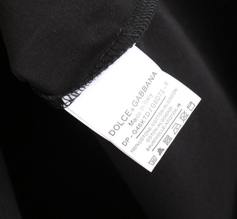 Dolce & Gabbana T-Shirt Without Collar 'Black & White' - Banlieue91
