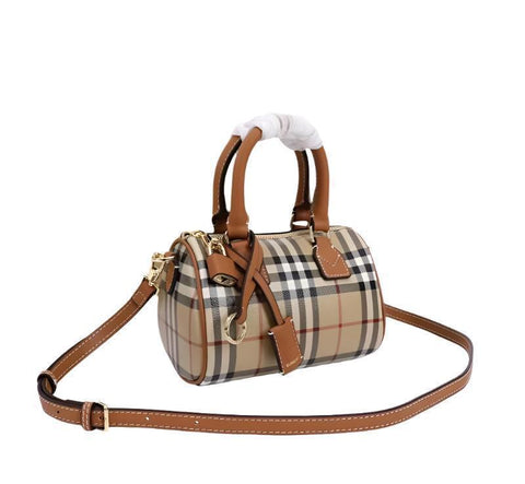 Burberry Mini Check Bowling Bag - Banlieue91