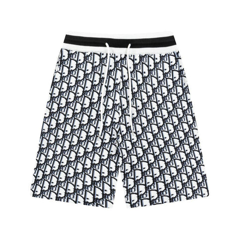 Dior Knit Basketball Shorts 'Black/White' - Banlieue91