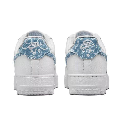 Nike Air Force 1 ' Blue Paisley Bandana' - Banlieue91