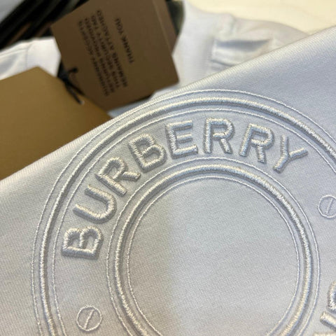 Burberry T-Shirt Without Collar 'White' - Banlieue91
