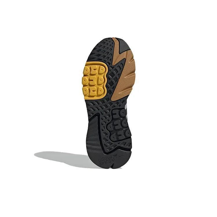 Adidas Originals Nite Jogger 'Cream Grey Black Yellow - kickmontaro