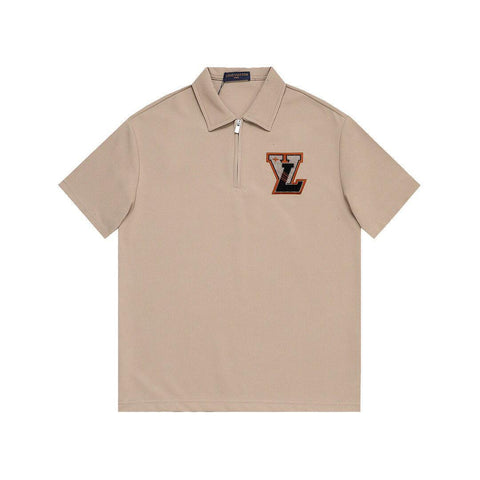 Louis Vuitton Beige T-Shirt with Collar - Banlieue91