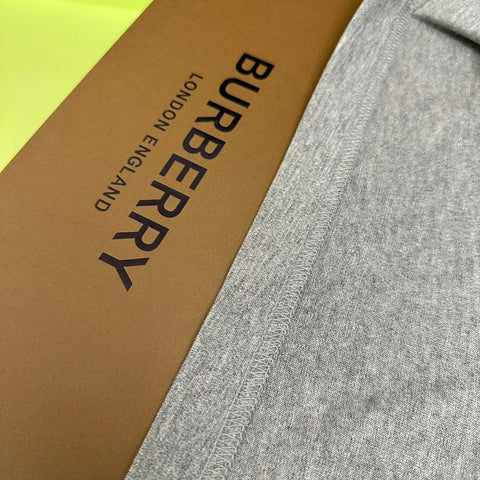 Burberry T-Shirt Without Collar 'Grey' - Banlieue91