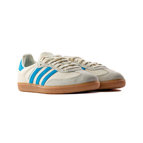 Sporty & Rich Beige Blue X Adidas Samba OG - Banlieue91