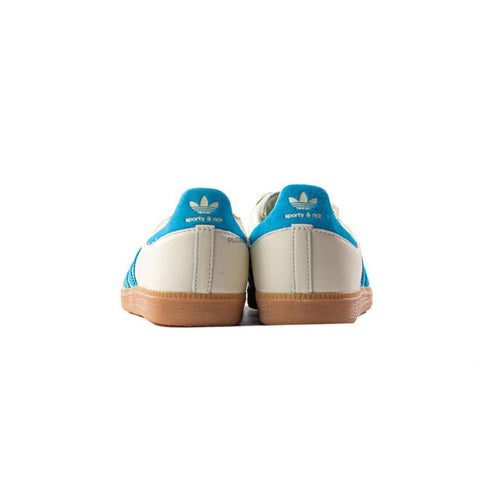 Sporty & Rich Beige Blue X Adidas Samba OG - Banlieue91