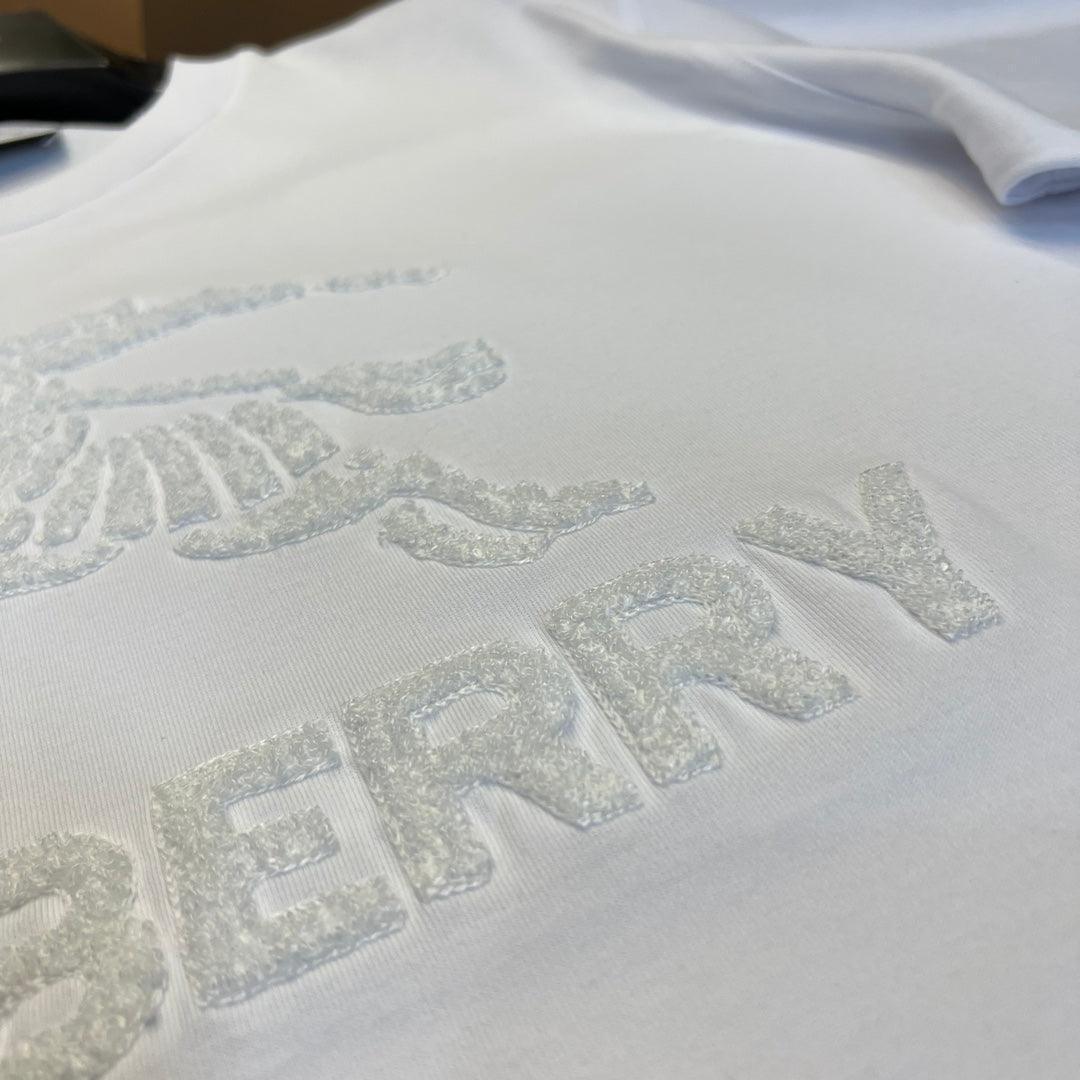 Burberry T-Shirt Without Collar 'White' - Banlieue91