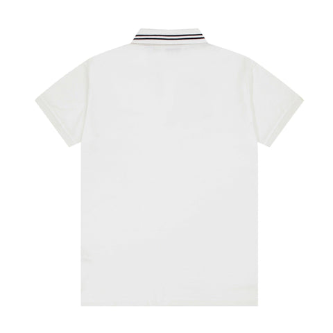 Burberry White T-Shirt With Collar - Banlieue91